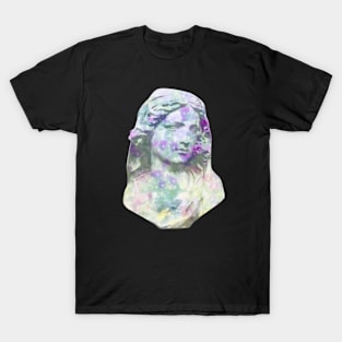 Woman in flowers T-Shirt